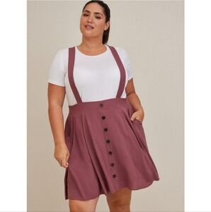 🍁🍂Torrid 1x Mini Challis Skirtall